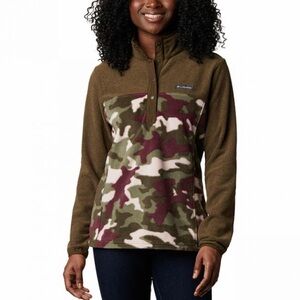 Columbia Fleece Pullover Camo